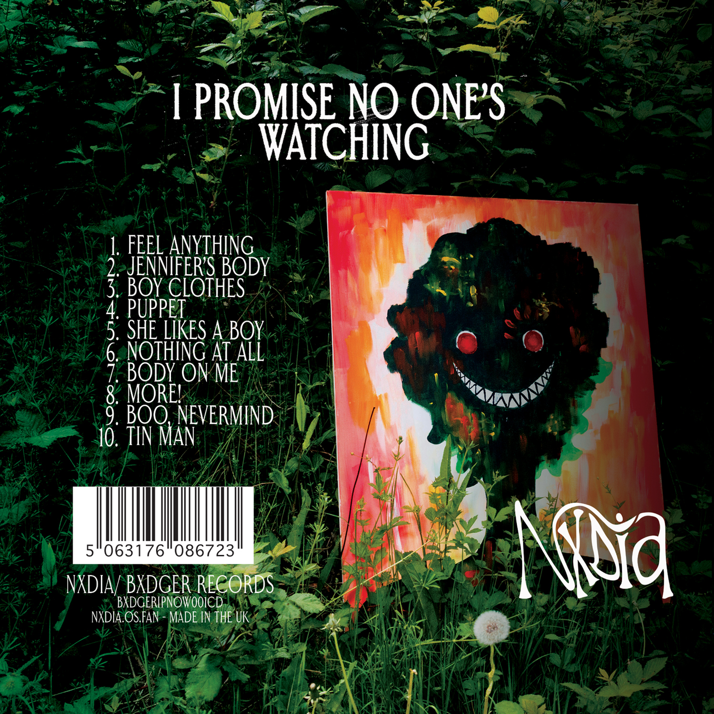 I Promise No One's Watching Mixtape Signed CD + booklet UK