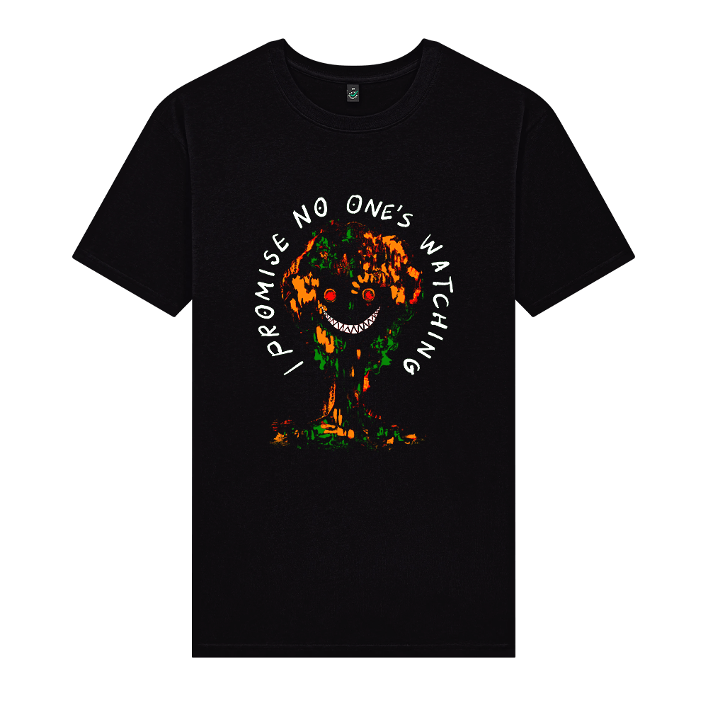 I Promise No One's Watching Black Tee UK