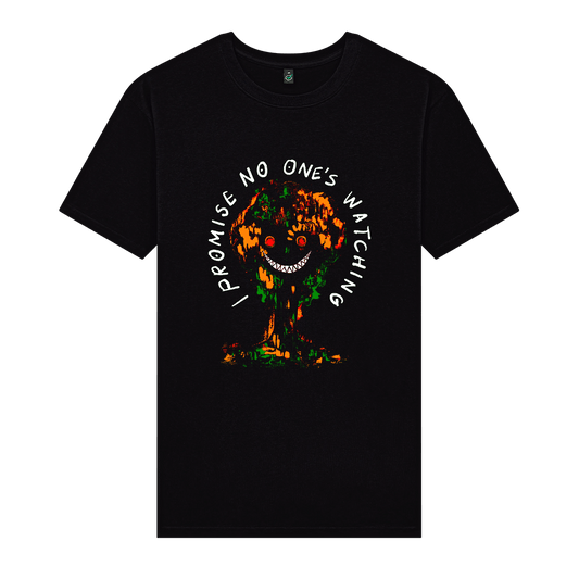I Promise No One's Watching Black Tee UK