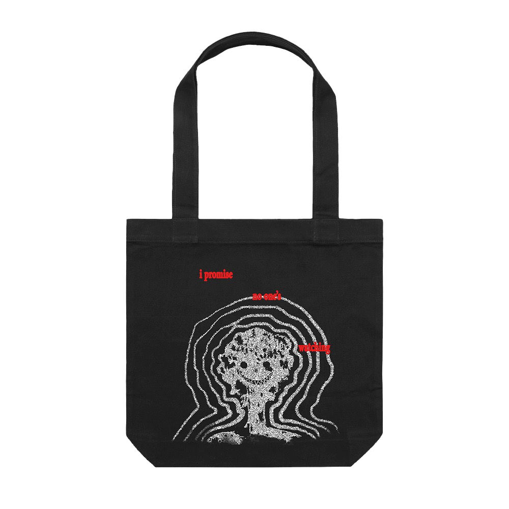 Signed I Promise No One's Watching Black Tote 
 UK