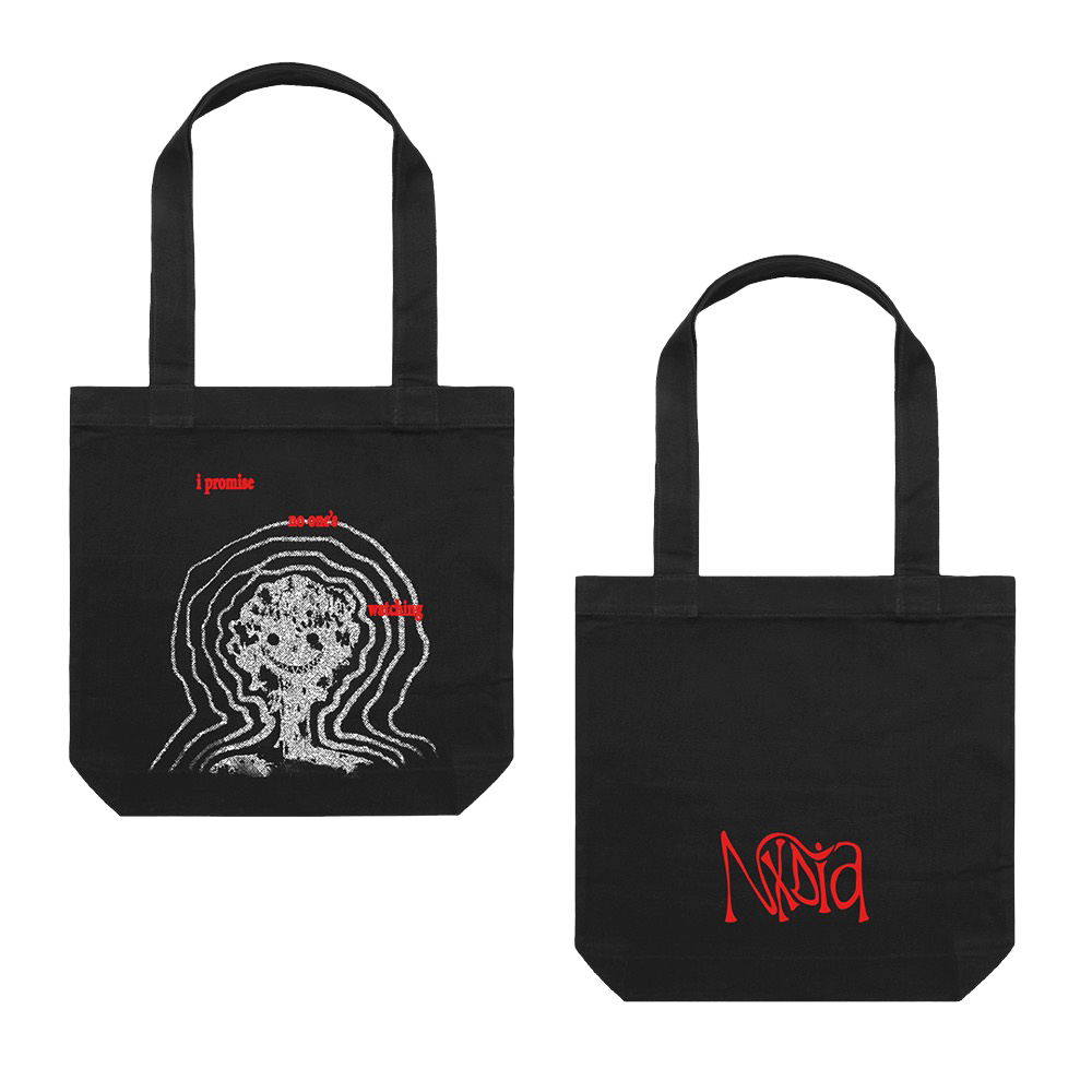 I Promise No One's Watching Black Tote UK